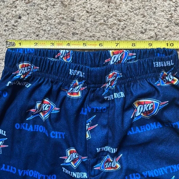 NBA OKC City Thunder Basketball Pajama Bottom - Picture 5 of 5
